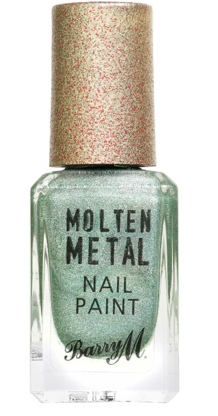 Barry M Molten Metal Nail Paint Holographic Flare