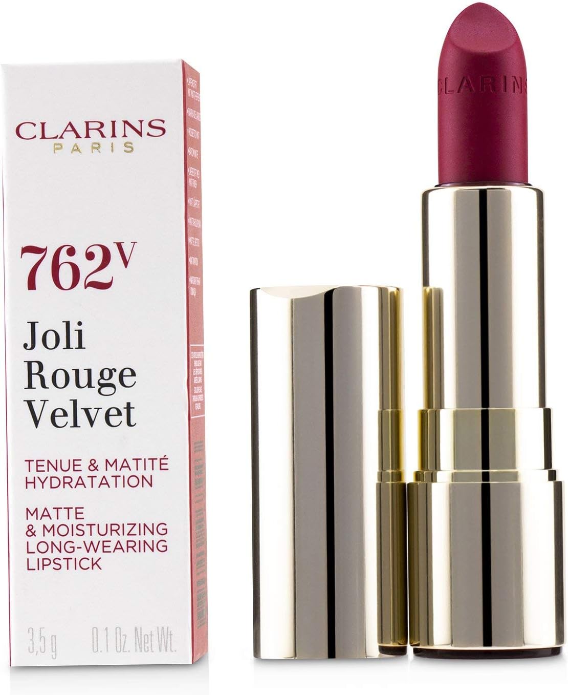 Clarins Joli Rouge Lipstick Pop Pink 762v