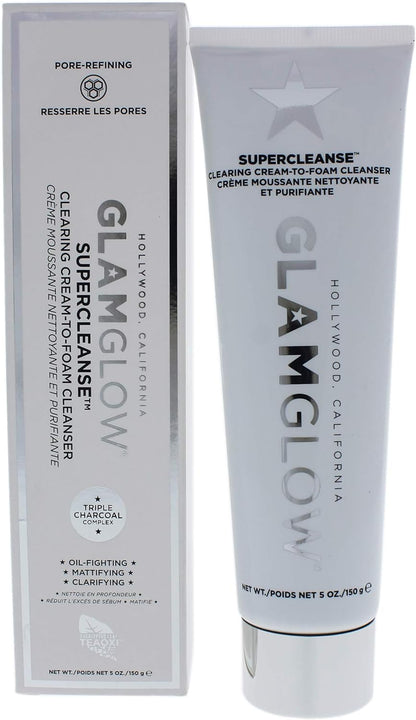 Glamglow Supercleanse Clearing Cream to Foam Cleanser Face Treatment 150g