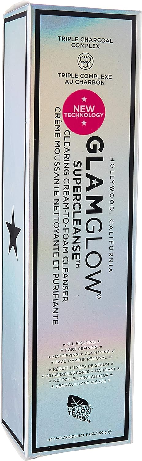 Glamglow Supercleanse Clearing Cream to Foam Cleanser Face Treatment 150g