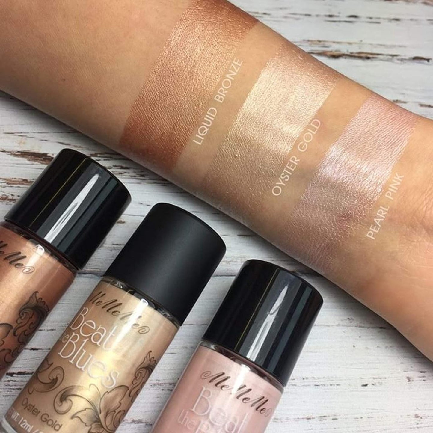 Me Me Me Beat The Blues Skin Illuminator Oyster Gold Highlighter Drops MeMeMe