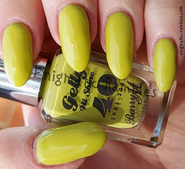 Barry M Gelly Hi Shine Nail Paint Key Lime Pie