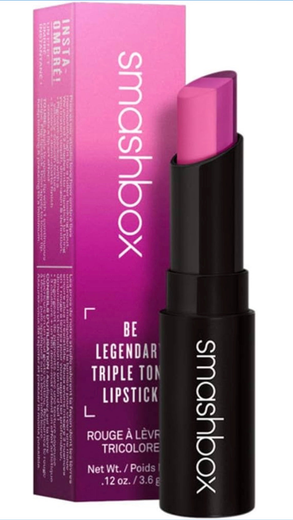 Smashbox Be Legendary Triple Tone Pigment Lipstick - Berry Ombre 3g