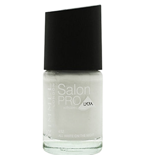 Rimmel Salon Pro Nail Polish All White on the Night 612