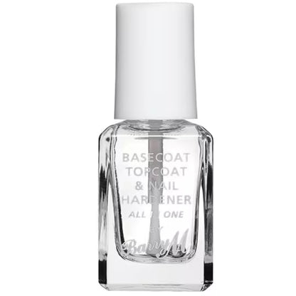 Barry M Nail Paint 3in1 Base Coat, Top Coat, Nail Hardener All in One