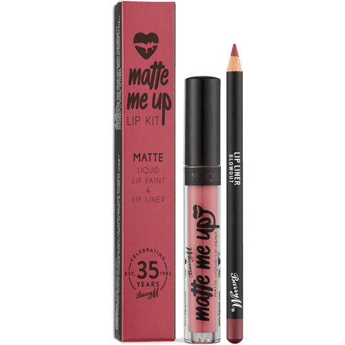 Barry M Matte Me Up Liquid Lip Kit Blowout