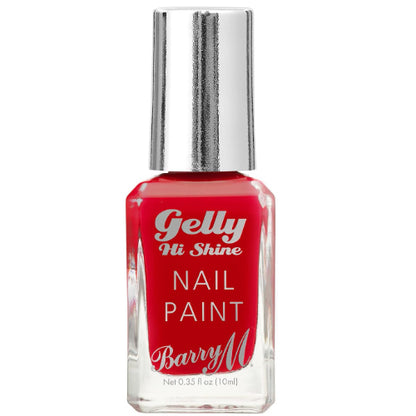 Barry M Gelly Hi Shine Nail Paint Hot Chilli