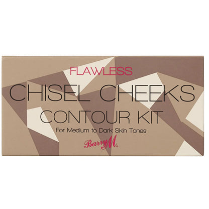 Barry M Chisel Cheeks Contour Kit Medium to Dark