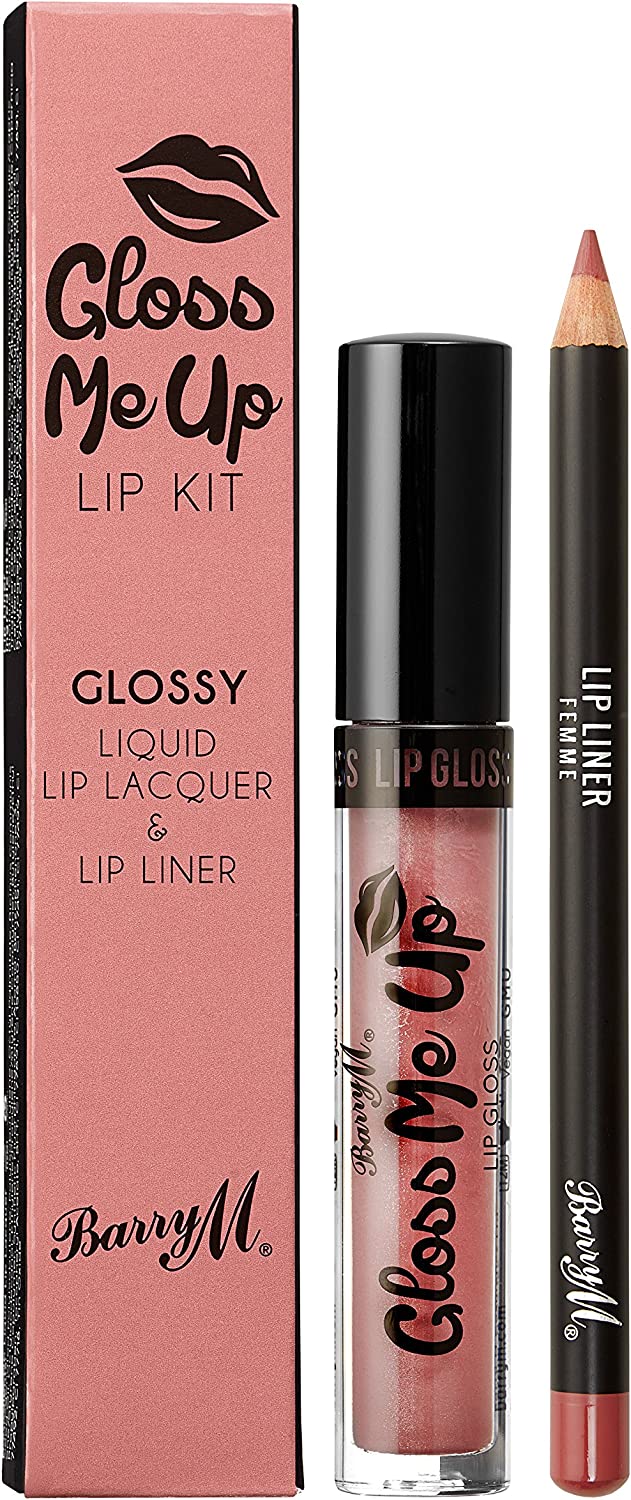 Barry M Gloss Me Up Liquid Lip Kit Femme