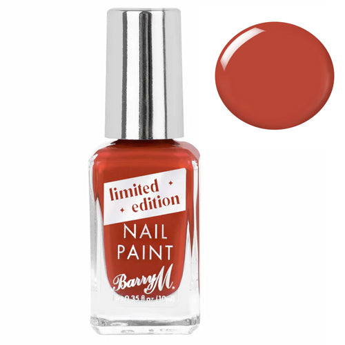 Barry M Gelly Hi Shine Nail Paint Ltd Ed Cranberry Smoke