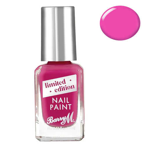 Barry M Gelly Hi Shine Nail Paint Ltd Ed Strawberry Whip