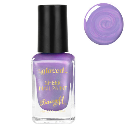 Barry M Glazed Sheer Nail Paint So Curious
