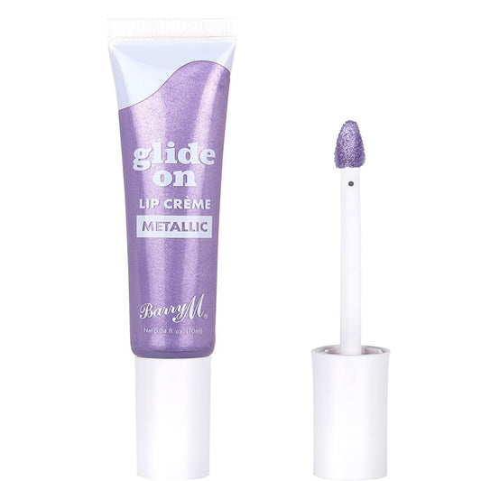 Barry M Glide On Lip Crème Lavender Crush Metallic Lilac