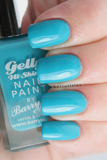 Barry M Gelly Hi Shine Nail Paint Guava