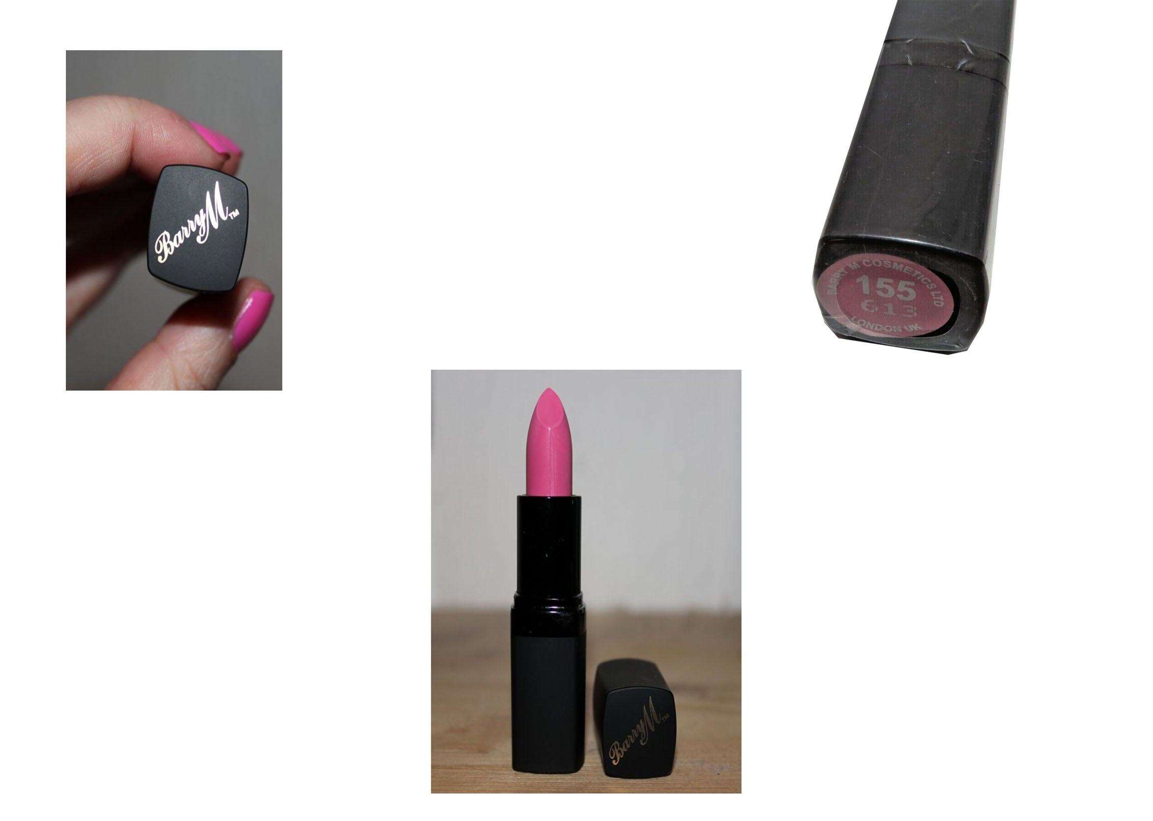 Barry M Lip Paint Matte Lipstick Pretty Pink 155