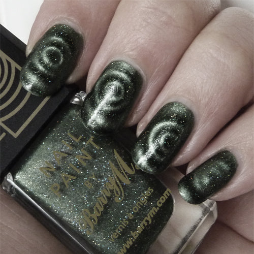 Barry M Nail Paint Magnetic Dark Silver