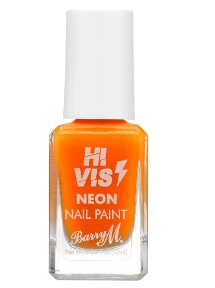 Barry M Hi Vis Neon Nail Paint Outrageous Orange