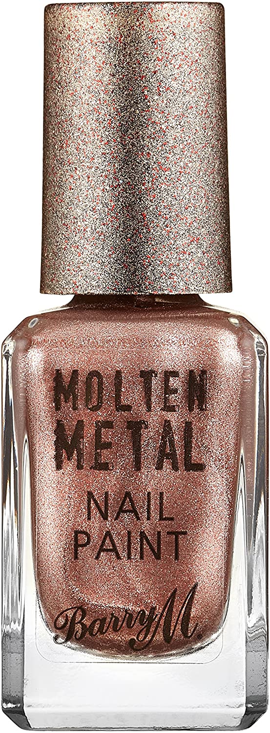 Barry M Molten Metal Nail Paint Pink Ice