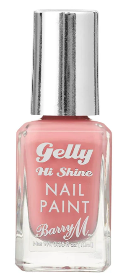 Barry M Gelly Hi Shine Nail Paint Raspberry Ripple