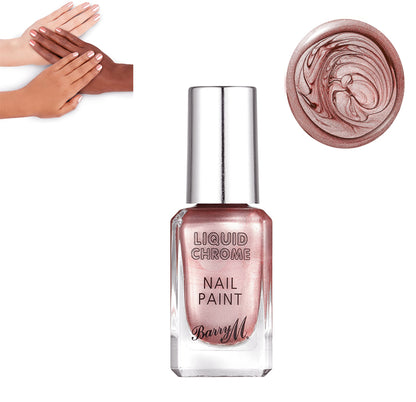 Barry M Liquid Chrome Nail Paint, Razzle Dazzle