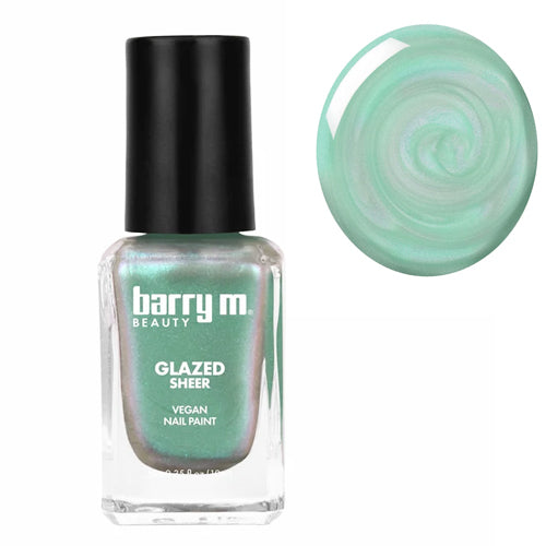 Barry M Glazed Sheer Nail Paint So Tranquil