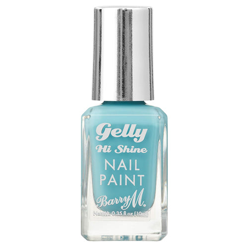Barry M Gelly Hi Shine Nail Paint Sour Candy Blue