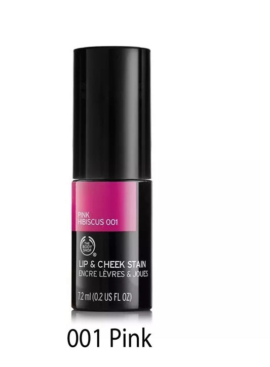 The Body Shop Lip Cheek Stain 001 Pink Hibiscus 7.2ml by Bodyshop