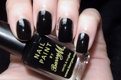 Barry M Nail Paint Black