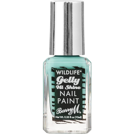 Barry M Wildlife Gelly Hi Shine Nail Paint Wild Mint