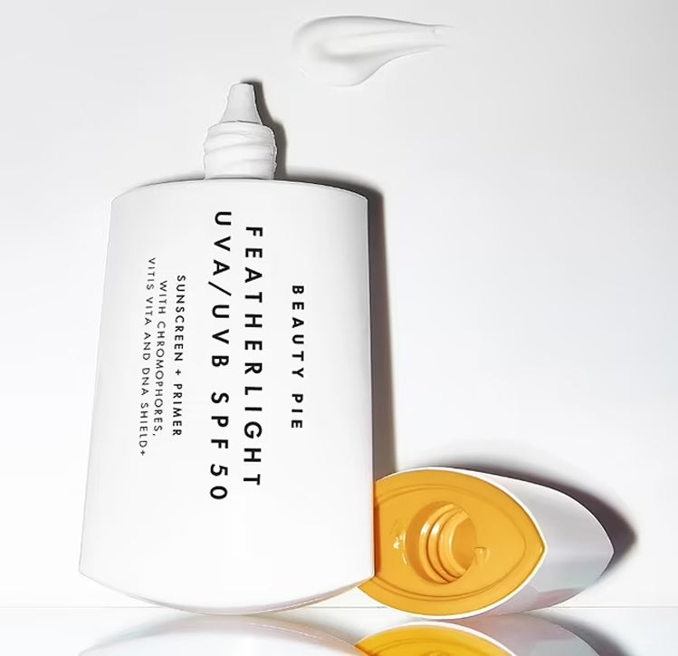 BEAUTY PIE Featherlight Sunscreen + Primer SPF50 50ml