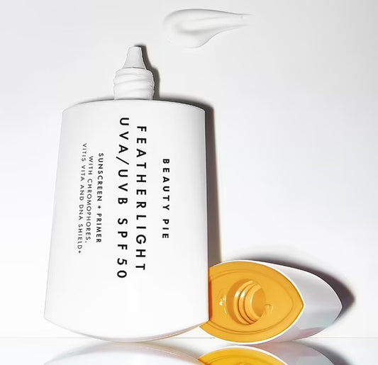 BEAUTY PIE Featherlight Sunscreen + Primer SPF50 50ml