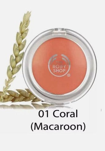 The Body Shop Blusher All in One Cheek Colour Macaroon Coral 01 by Bodyshop