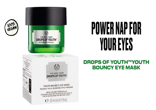 The Body Shop Drops of Youth Youth Bouncy Eye Mask 20ml by Bodyshop