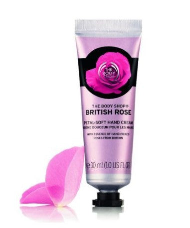 The Body Shop Hand Cream British Rose 30ml by Bodyshop