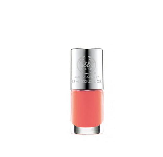 The Body Shop Colour Crush Nail Polish Peach Babe by Bodyshop