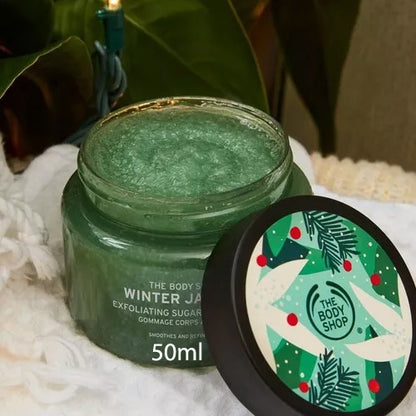 The Body Shop Body Scrub Sugar Winter Jasmine 50ml by Bodyshop