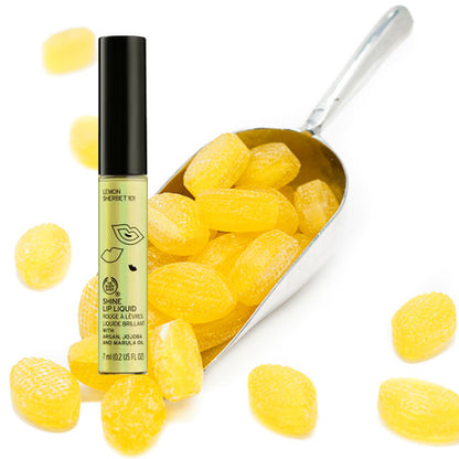 The Body Shop Lip Liquid Shine Lipgloss Lemon Sherbet 101 by Bodyshop