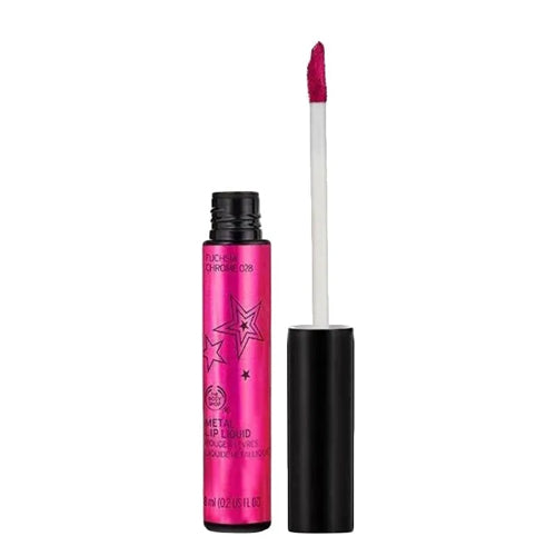 The Body Shop Lip Liquid Shine Lipgloss Fuchsia Chrome 028 by Bodyshop