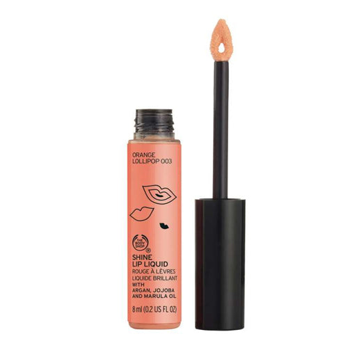 The Body Shop Lip Liquid Shine Lipgloss Orange Lollipop by Bodyshop