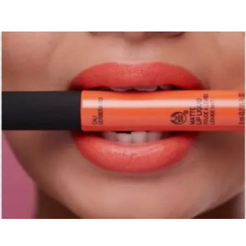 The Body Shop Lip Liquid Matte Lipgloss Cali Gerbera by Bodyshop