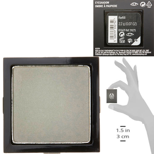 The Body Shop Eye Shadow Refill Zwar Zinc 005 by Bodyshop