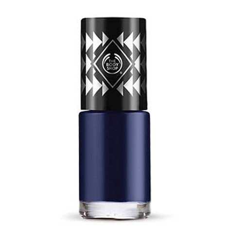 The Body Shop Colour Crush Nail Polish Blue Abyss by Bodyshop