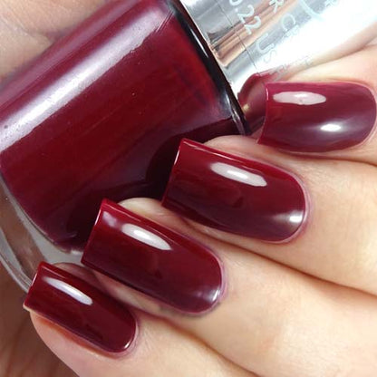 The Body Shop Colour Crush Nail Polish Burgundy Red by Bodyshop