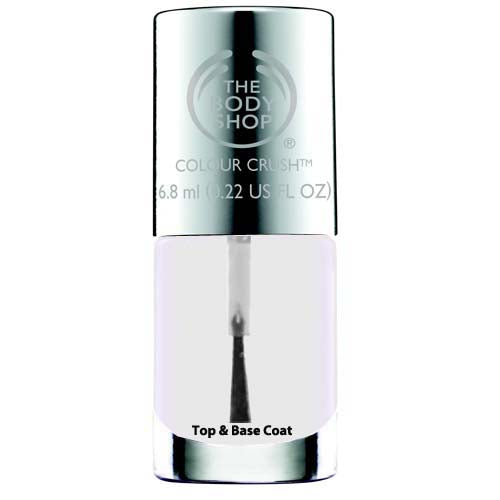 The Body Shop Colour Crush Nail Polish Clear Top & Base Coat by Bodyshop