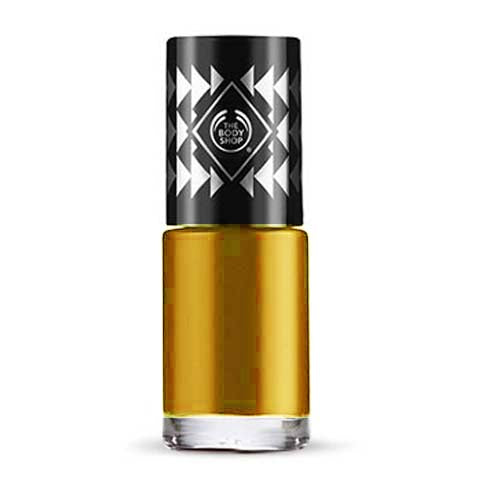 The Body Shop Colour Crush Nail Polish Metallic Gold by Bodyshop