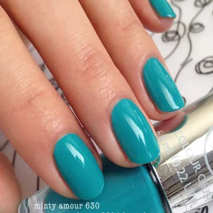 The Body Shop Colour Crush Nail Polish Minty Amour by Bodyshop