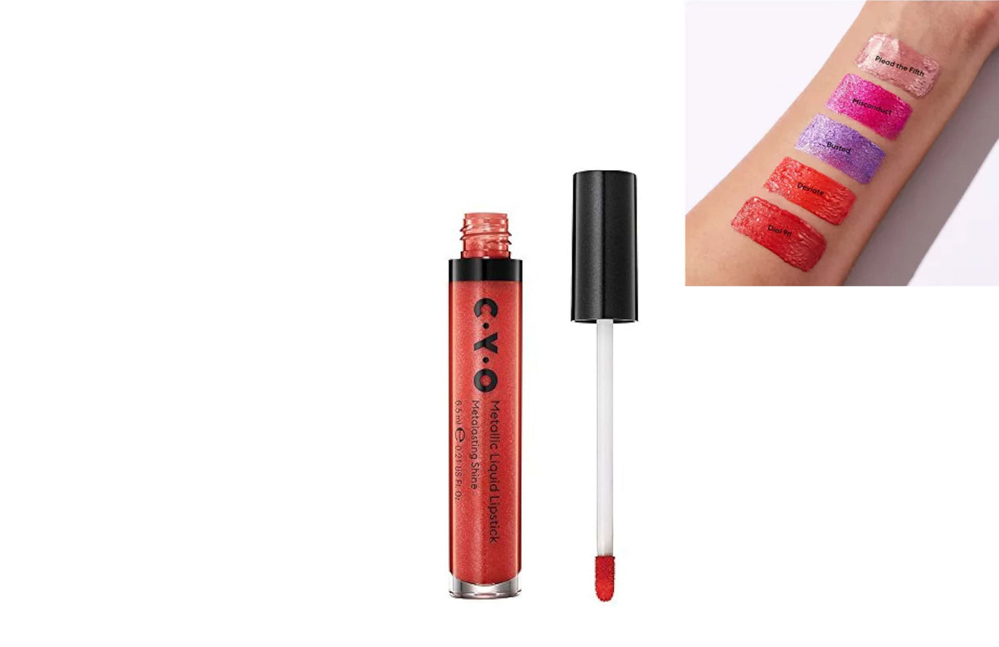 CYO Metallic Shine Liquid Lipstick Dial 911