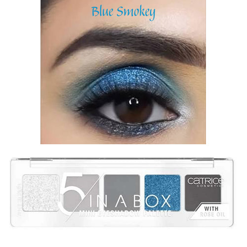 Catrice 5 In A Box Mini Eyeshadow Palette Blue Smokey