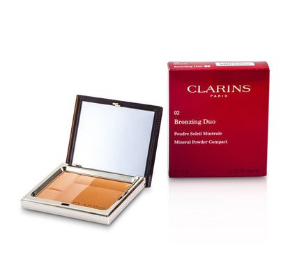 Clarins Bronzing Duo Mineral Compact Powder Medium 02 SPF15