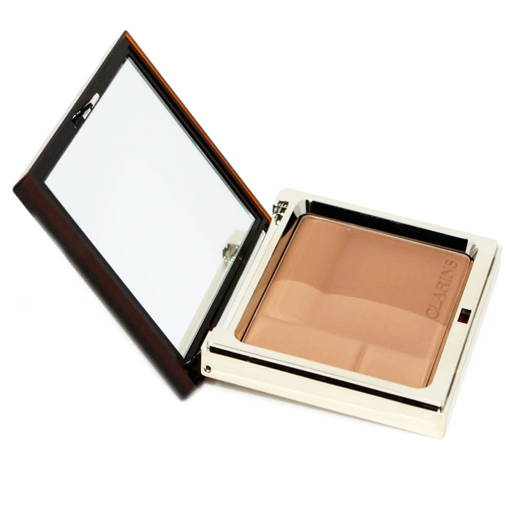 Clarins Bronzing Duo Mineral Compact Powder Medium 02 SPF15
